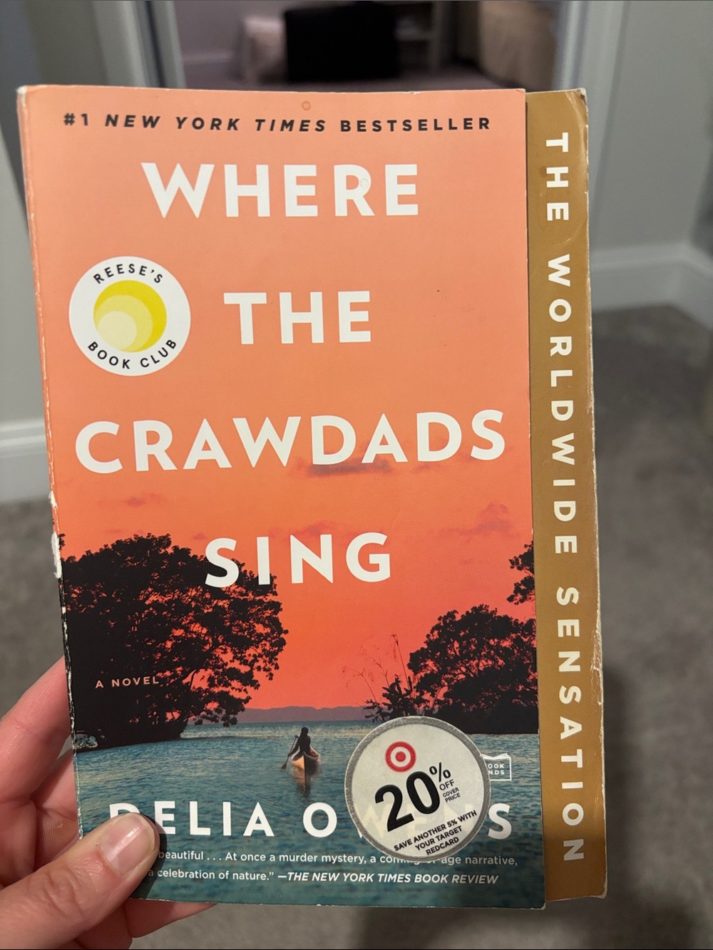 Where the Crawdads Sing - Orange Cover Paperback